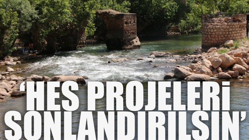 'Zorava Çayı’nda HES istemiyoruz'