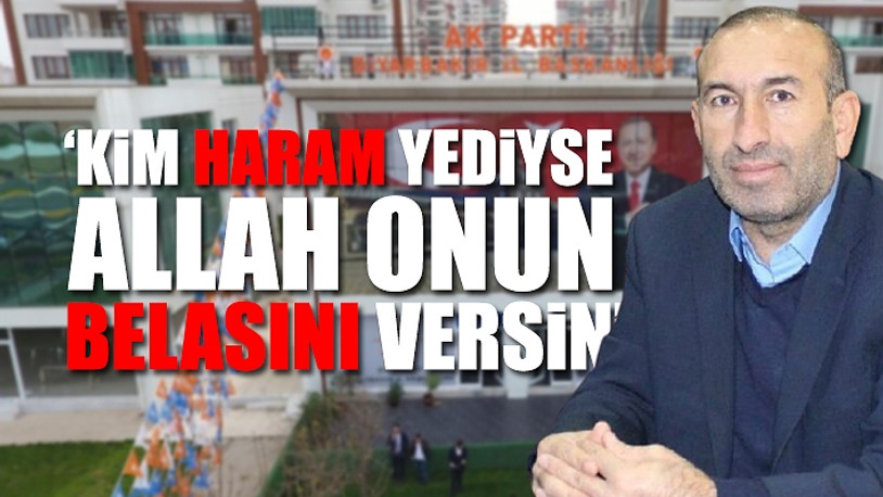 AKP il başkanının partinin parasını çaldığını iddia eden yardımcısı görevden alındı