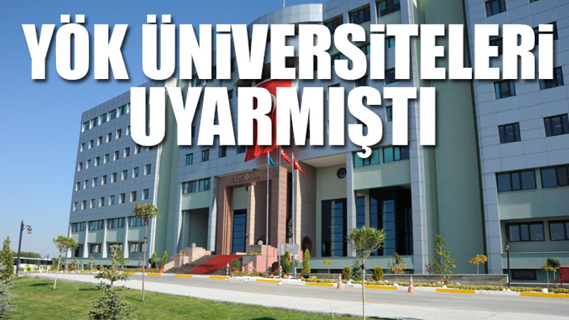 Balıkesir Üniversitesi'nde kişiye özel ilan
