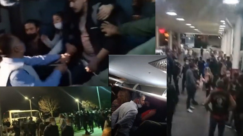 'Barınamıyoruz' diyen öğrencilere gece yarısı operasyon