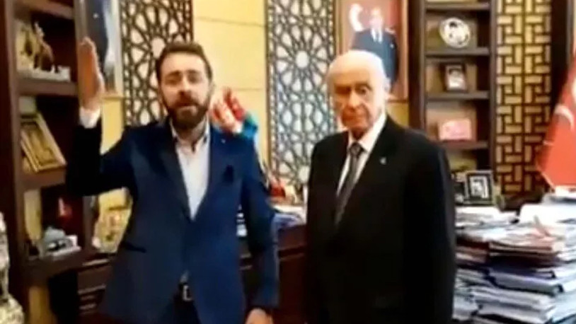 Devlet Bahçeli'nin taklidini yapan kişinin kim olduğu ortaya çıktı 