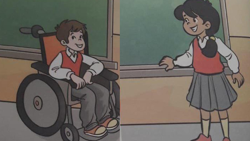 İlköğretim kitabında Suriyeli kız ayrıntısı... 'Selamün aleyküm...'