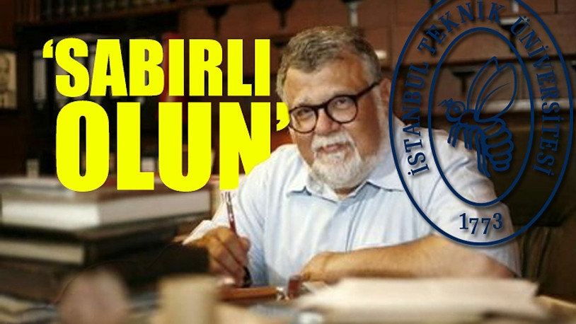 İstanbul Teknik Üniversitesi Celal Şengör hakkında soruşturma başlattı