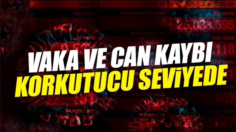 Türkiye'nin son koronavirüs tablosu açıklandı