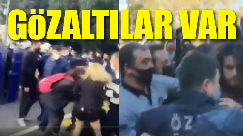 Boğaziçi Üniversitesi'nde öğrencilere müdahale