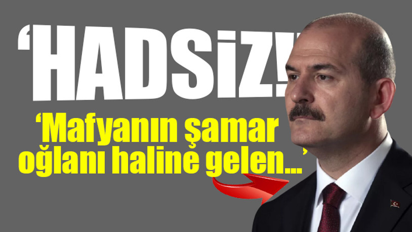 CHP'de Süleyman Soylu'ya çok sert yanıt