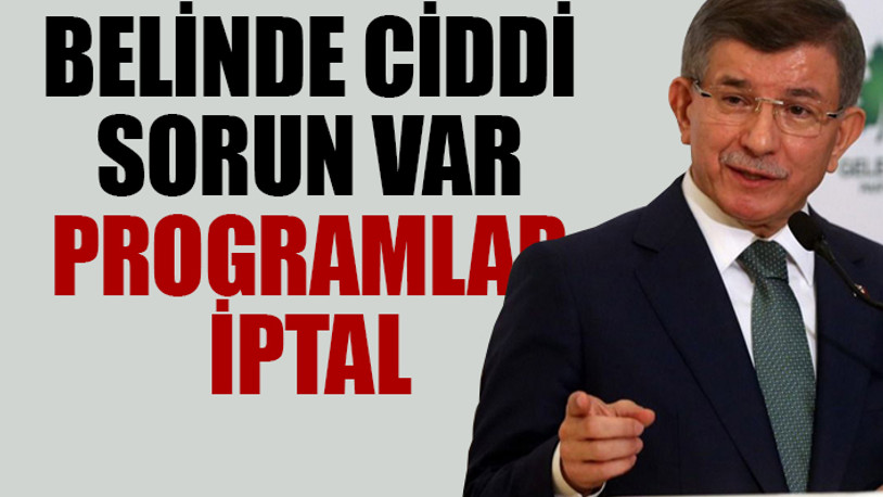 Davutoğlu'nun bindiği asansör yere çakıldı