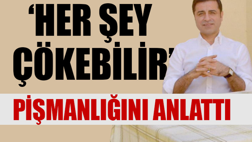 Demirtaş: Herkes, her an seçime hazır olmalıdır