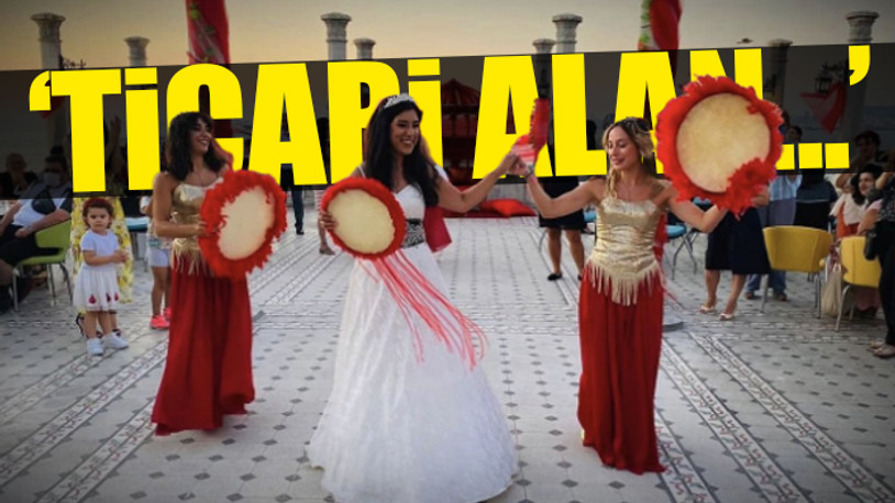 TÜGVA, Büyükada İskelesi'nde düğünler yapmış 