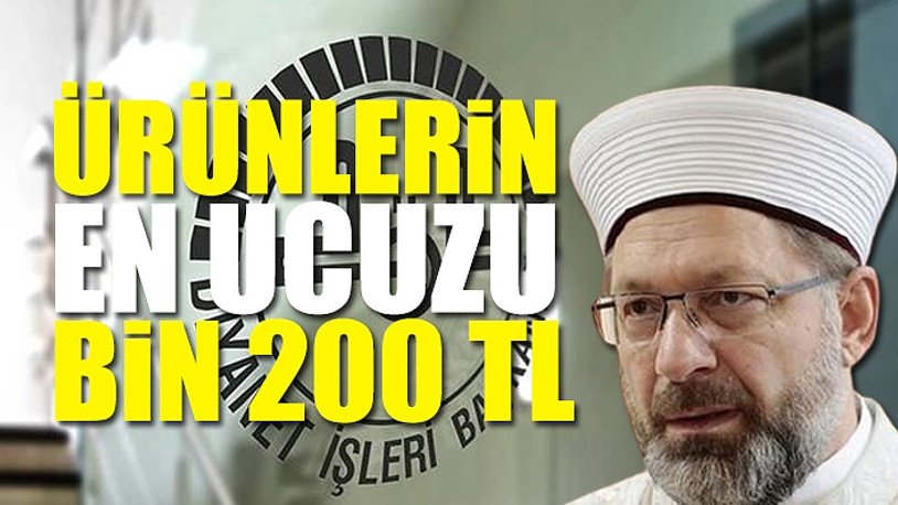 Diyanet e-ticarete başladı: Seccade, tesbih, sürahi...