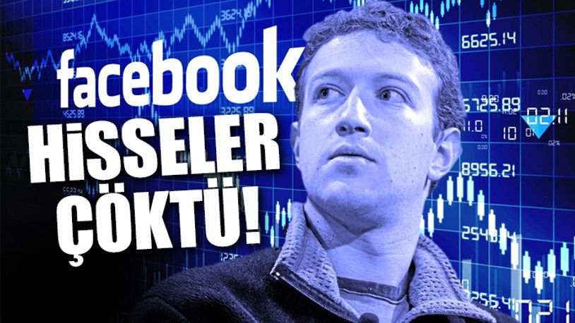 Facebook'ta büyük değer kaybı...