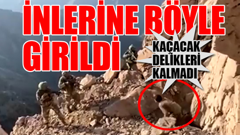 Irak'ın kuzeyinde PKK'ya nefes kesen operasyonun görüntüleri