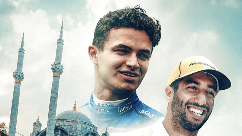 McLaren'den çok konuşulacak #TurkishGP posteri 