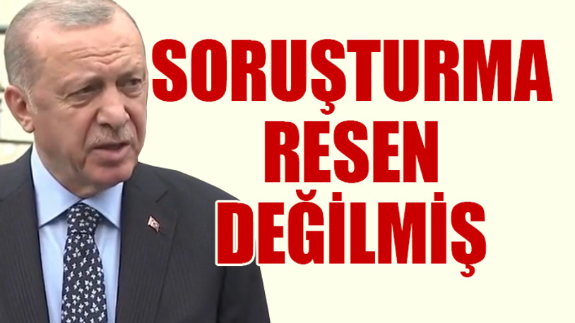 'Siyasi cinayet' iddiasına Erdoğan'dan flaş açıklama 