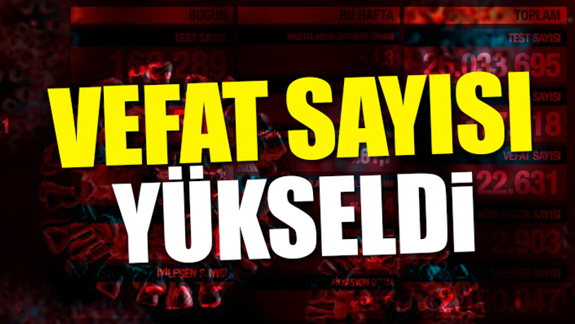 Türkiye'nin son koronavirüs tablosu açıklandı 