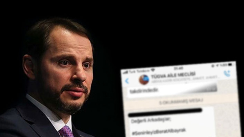 Berat Albayrak'ın istifa ettiği gün TÜGVA'nın Whatsapp grubunda neler konuşuldu?