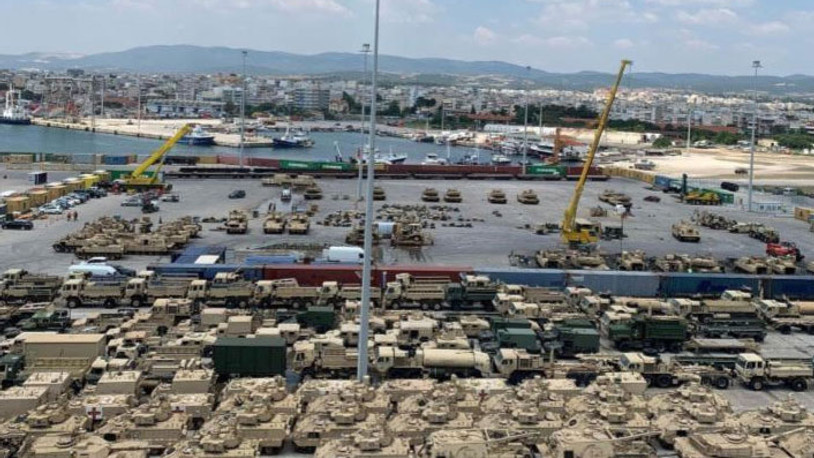 Bin askeri araç ve 120 helikopter... ABD'den Dedeağaç'a yığınak!