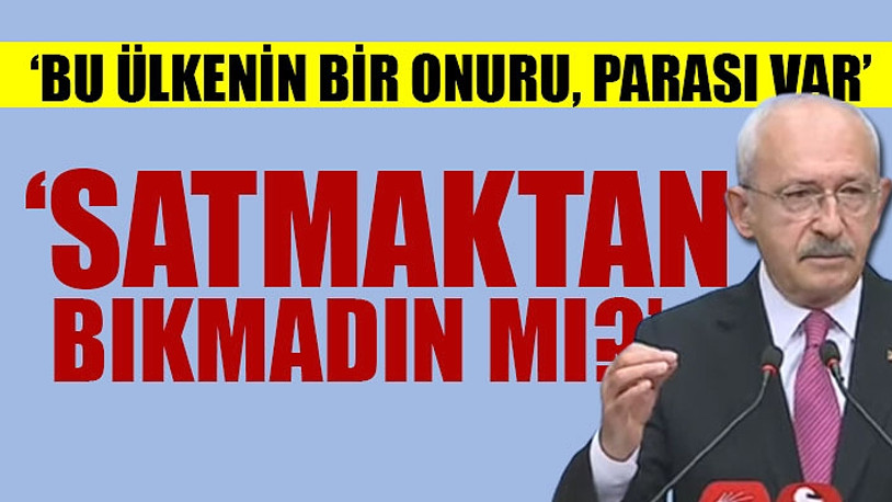 CHP Lideri Kılıçdaroğlu'ndan Erdoğan'a: Yaptığı tam bir delilik, saçmalık, zırvalıktır