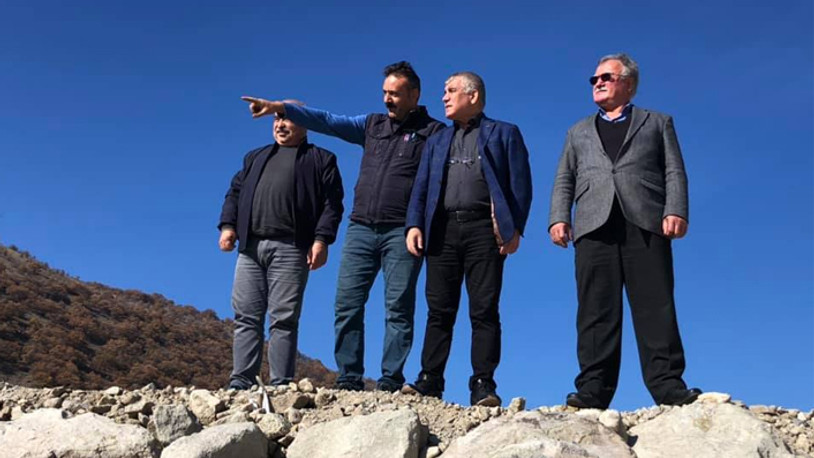 CHP'li Ramis Topal, Beden Barajı'nda incelemeler yaptı