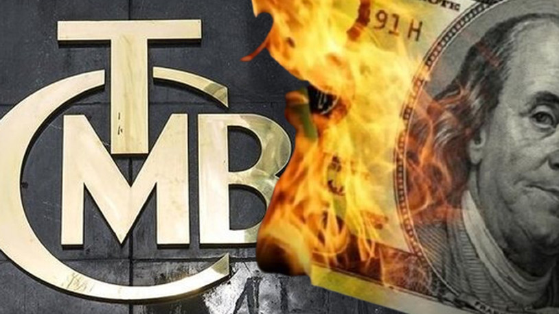 Doların ateşi Merkez Bankası'nın rezervlerini eritti