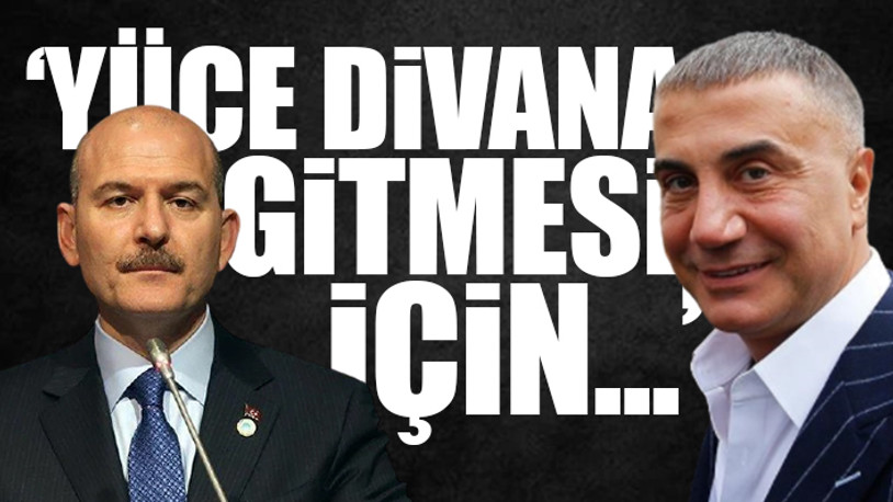 Fikri Sağlar'a Süleyman Soylu'ya hakaretten dava açılmıştı... Sedat Peker'den flaş açıklama