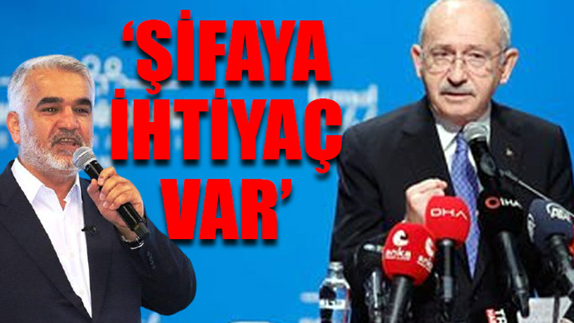 HÜDA PAR'dan Kılıçdaroğlu'na 'helalleşme' yanıtı: Sevindirici bir şey