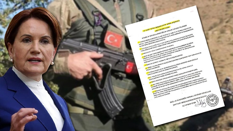 İYİ Parti Genel Başkanı Akşener, korucuların taleplerini okudu