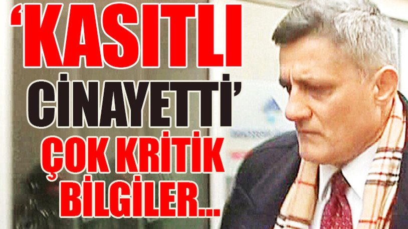 Kozinoğlu'nun ölüm yıldönümünde flaş iddia