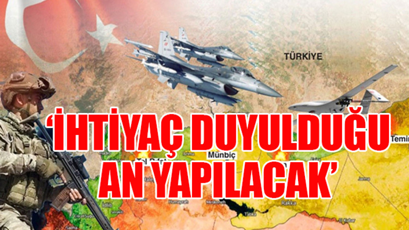 Suriye'ye operasyon sinyali