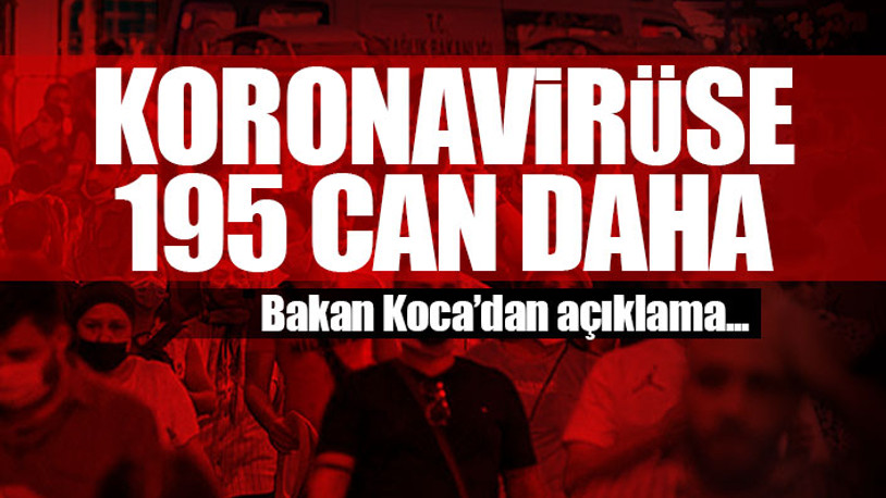 Türkiye'nin güncel koronavirüs tablosu açıklandı