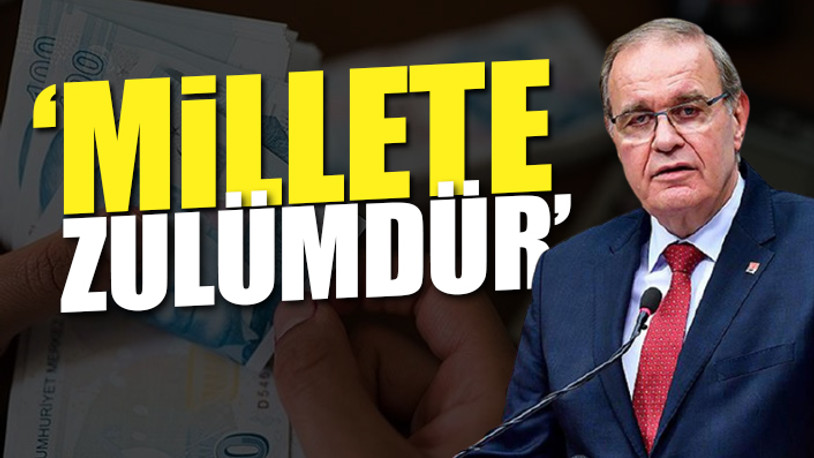 Vergi ve harç zammına CHP'den ilk tepki 