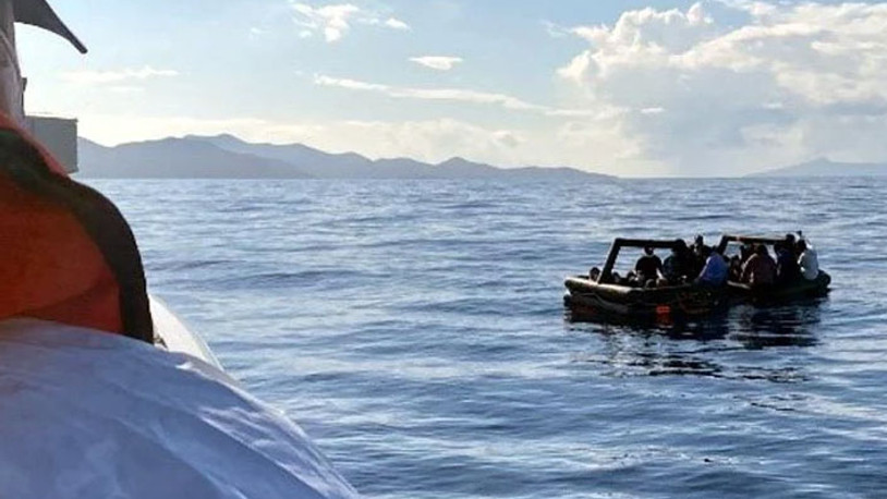 Yunanistan'ın ölüme terk ettiği göçmenler kurtarıldı