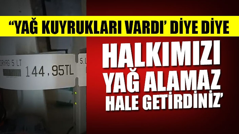 Zam etiketleri üzerinden hayat pahalılığına isyan etti: Derhal seçim