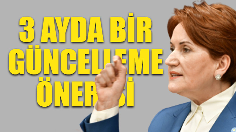 Akşener '4 ayda eriyecek' diyerek asgari ücret çağrısı yaptı
