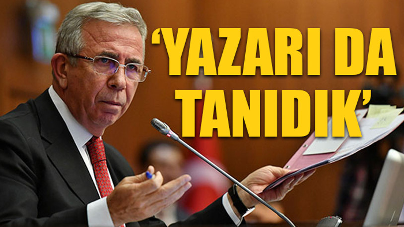 'Bir duyumum var' dedi ve Mansur Yavaş hakkındaki yeni 'kitabı' yazdı