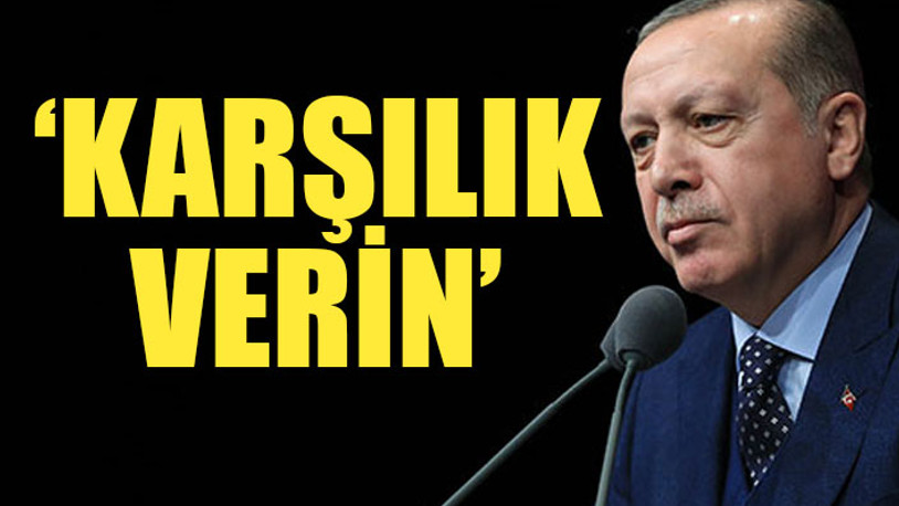 Erdoğan'dan kurmaylarına 'muhalefete sessiz kalmayın' uyarısı