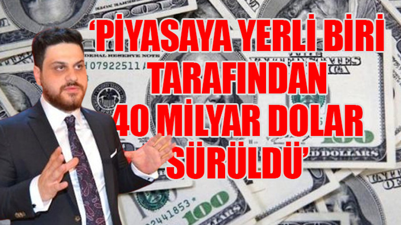 Hüseyin Baş'tan bomba dolar iddiası