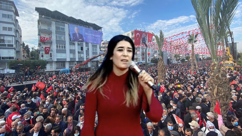 Milletin Sesi, Mersin'de kürsüdeydi... Atanamayan Öğretmen Cennet Yünlü gözyaşlarını tutamadı!