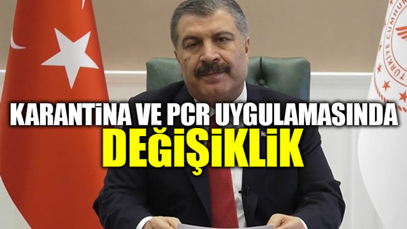 Bilim Kurulu Toplantısı sonrası Bakan Koca'dan flaş açıklamalar
