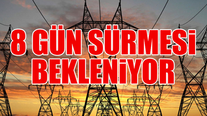 Elektrik kısıntısının detayları belli oldu