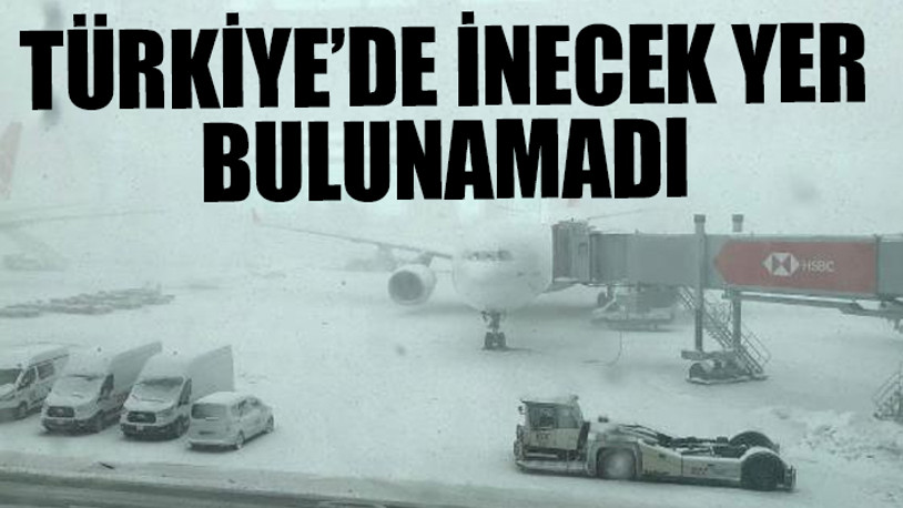 İstanbul Havalimanı'na inemeyen uçak Kahire'ye yönlendirildi