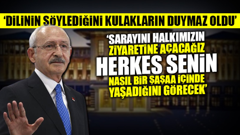 Kılıçdaroğlu'ndan Erdoğan'a sert tepki: İç savaş naraları atmaya başladın
