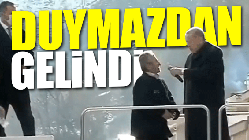 Vatandaş kendisinden yardım isteyince Erdoğan ne yapacağını şaşırdı 