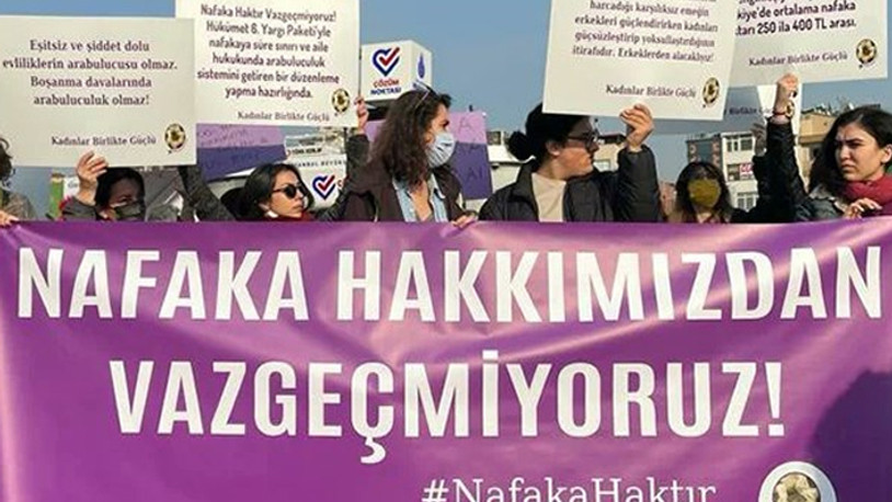 AKP'nin yargı paketindeki 'nafaka düzenlemesi'ne kadınlar tepkili