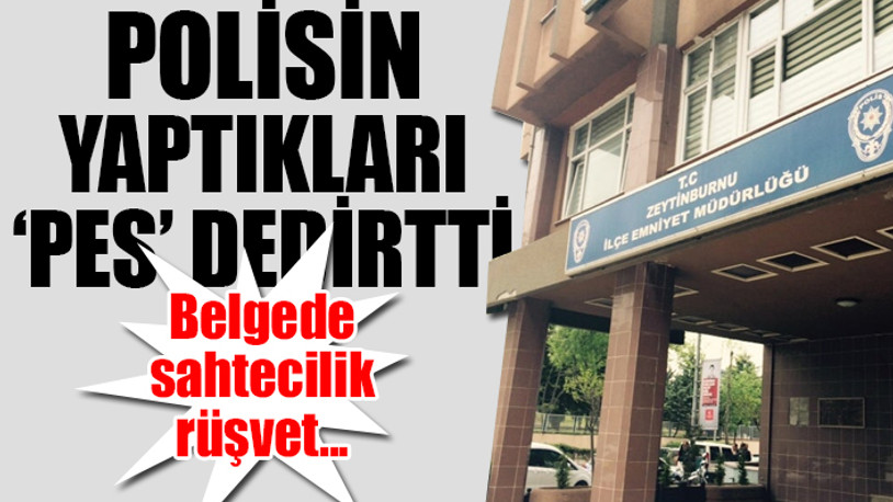 Emniyet Müdürlüğü'nde sahte imza skandalı