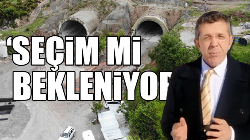 Trafiği rahatlatacak tünelin açılmamasına İYİ Partili Öztürk'ten tepki