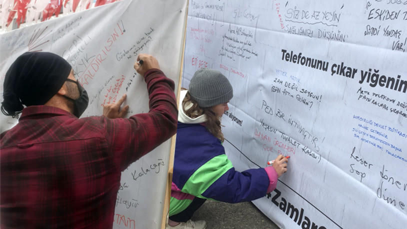 'Zam Duvarı'nda boş yer kalmadı