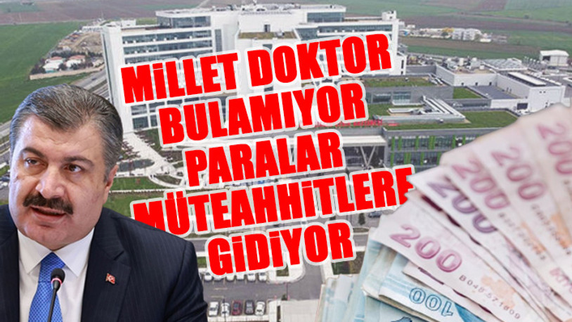 13 bina, Sağlık Bakanlığı bütçesinin beşte birini yedi