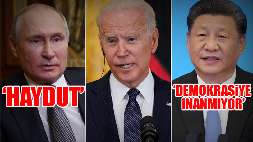 Biden'dan kritik görüşme öncesi Şi ile Putin hakkında sert sözler