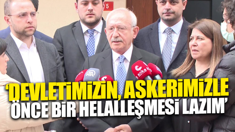 CHP lideri Kılıçdaroğlu, Ali Tatar'ın eşi Nilüfer Tatar'ı ziyaret etti